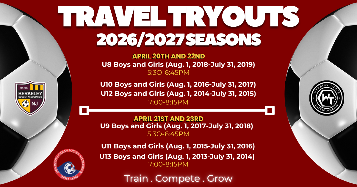 Travel Tryouts 2026-2027 Seasons